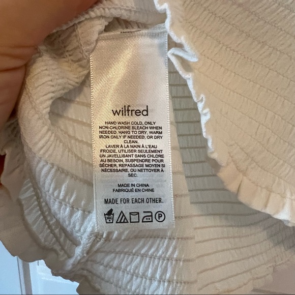 Aritzia wilfred sojurn top white - Picture 8 of 8